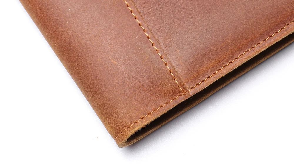 Lange Leren Portemonnee voor Heren – Vintage Stijl