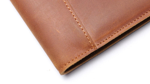 Lange Leren Portemonnee voor Heren – Vintage Stijl